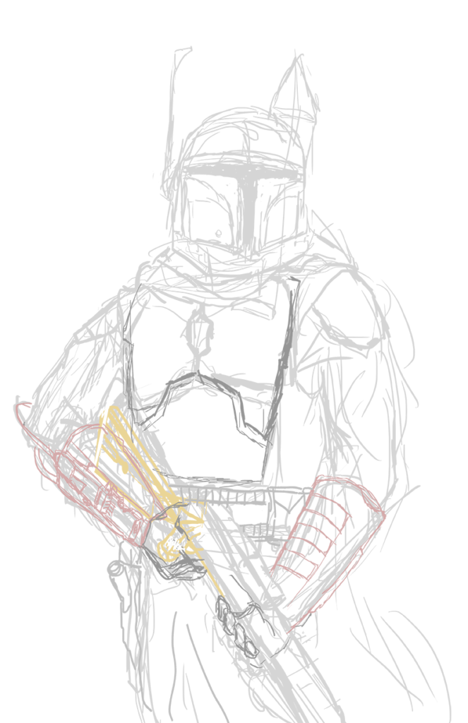 Boba Fett Sketch